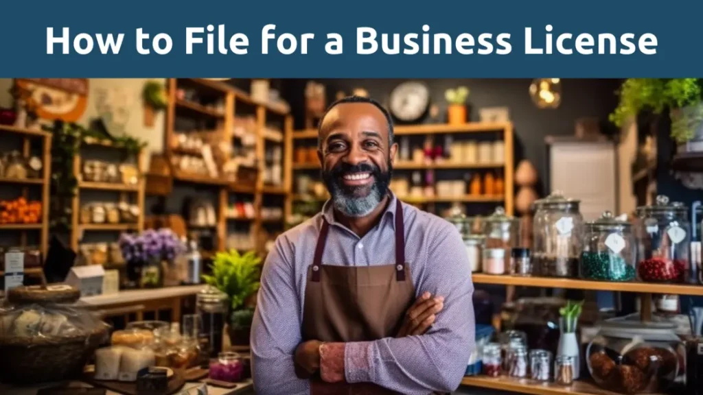 File for a Business License